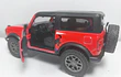 Ford Bronco LIVERY ROJO Escala 1:40 De Colección