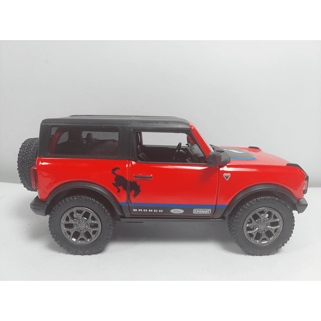 Ford Bronco LIVERY ROJO Escala 1:40 De Colección