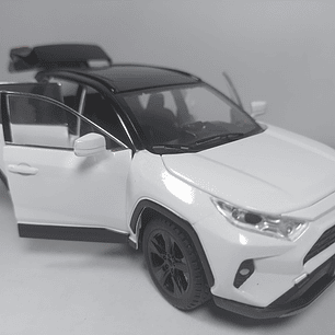 TOYOTA RAV4 BLANCO, MARCA KINGSTOY ESCALA 1/24