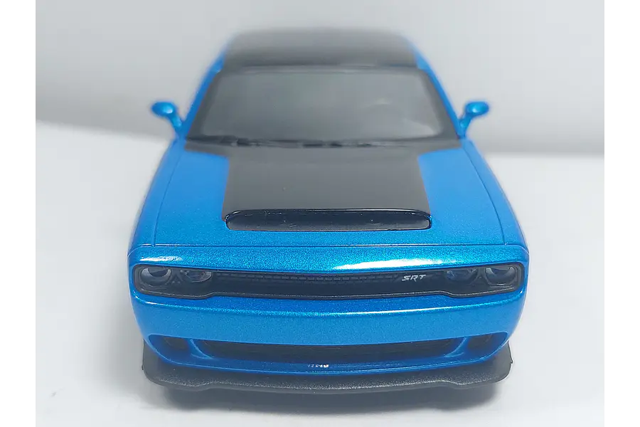 Dodge Challenger SRT demon 2023 , kinsmart, Escala 1/36