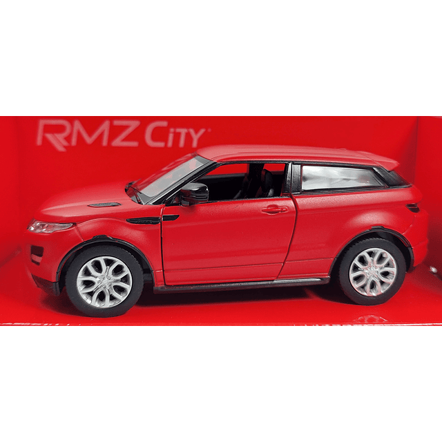 Land Rover Range Rover Evoque roja , A Escala 1/36, MARCA RMZ