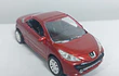 Peugeot 207cc ROJO, Escala 1/64, Marca Norev 