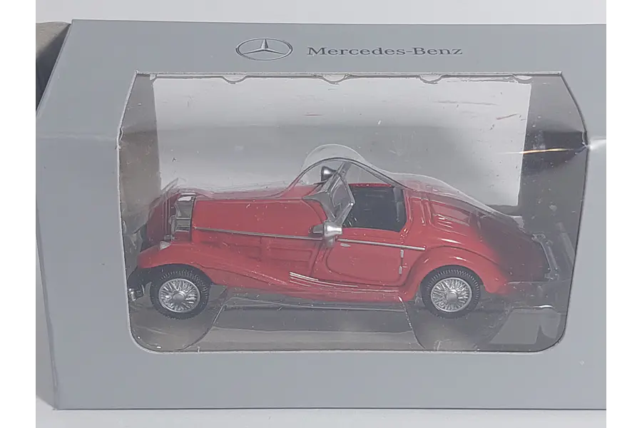 mercedes Benz 500K, Escala 1/64, Marca Norev