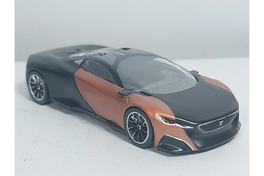 Peugeot concept car onyx, Escala 1/64, Marca Norev, Escala 1/64, Marca Norev