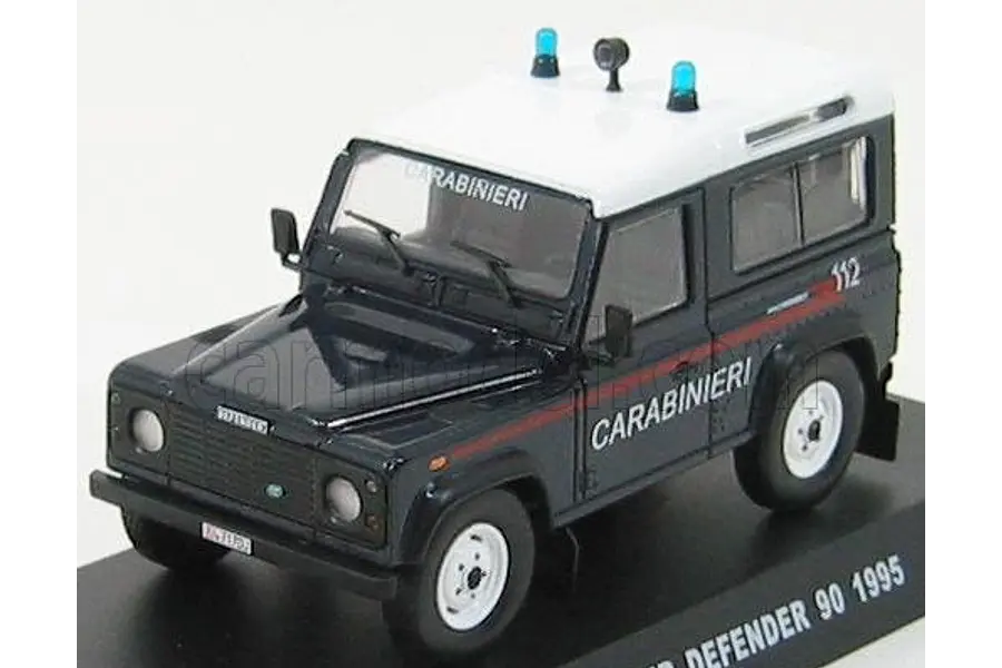 Land Rover Defender 90 POLICIA , DeAgostini , Escala 1-43