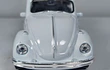 VOLKSWAGEN ESCARABAJO CONVERTIBLE BLANCO , MARCA Welly, Escala 1-36