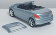Peugeot 207cc azul claro, Escala 1/64, Marca  Norev  