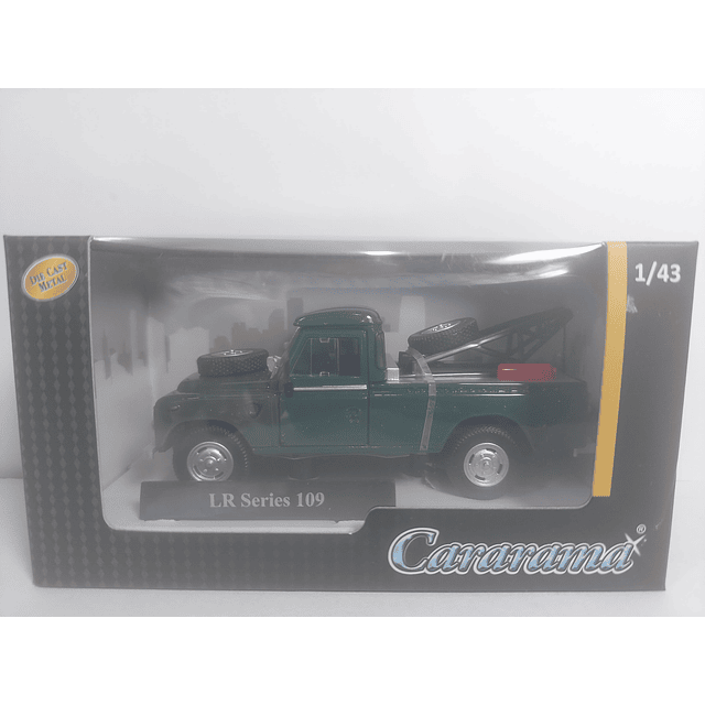 Land Rover 109 grua Escala 1/43 marca cararama 