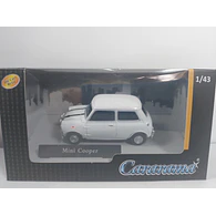 Mini Cooper blanco, Cararama, Escala 1:43