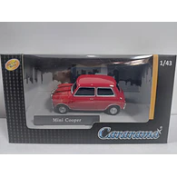 Mini Cooper rojo, Cararama, Escala 1:43-