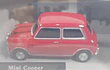 Mini Cooper rojo, Cararama, Escala 1:43-