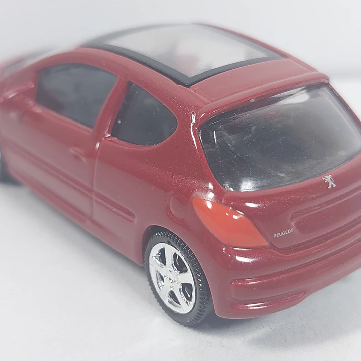 Peugeot 207 VINO TINTO , Escala 1/60, Marca Norev  2
