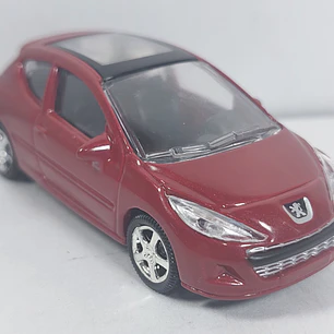 Peugeot 207 VINO TINTO , Escala 1/60, Marca Norev 