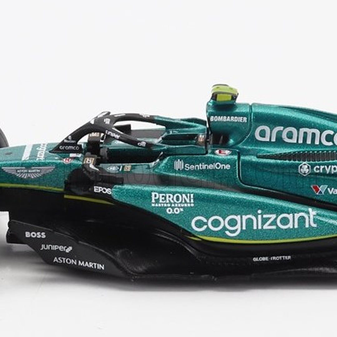 ASTON MARTIN AMR 23 Burago, Esc 1-43 FERNANDO ALONSO 3