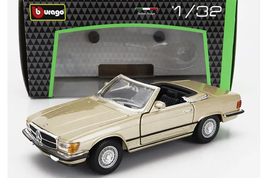 Mercedes Benz 450 SL 1977 , Carro A Escala 1:32 MARCA BURAGO