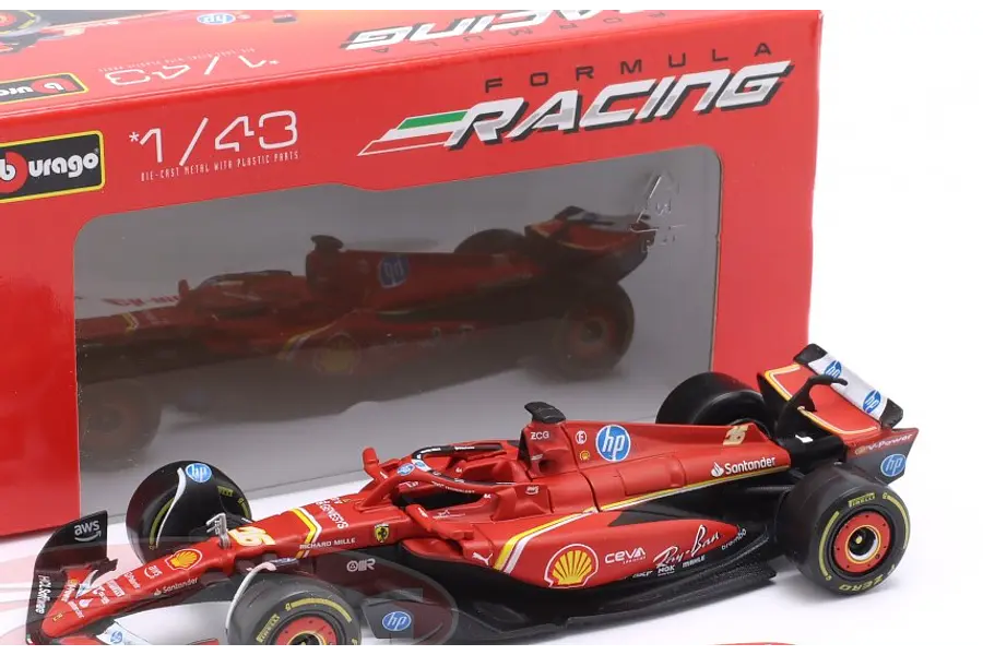 Formula 1, Ferrari SF24 Escala 1/43 Charles Leclerc 
