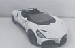 BUGATTI MISTRAL BLANCO ESCALA 1/36 ,MARCA KINSMART﻿