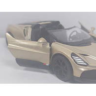 BUGATTI MISTRAL DORADO ESCALA 1/36 ,MARCA KINSMART﻿