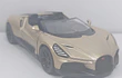 BUGATTI MISTRAL DORADO ESCALA 1/36 ,MARCA KINSMART﻿