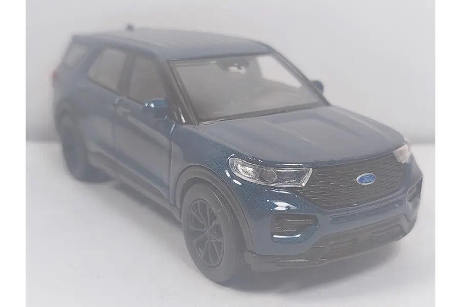 FORD Explorer 2023 azul Escala 1-36  marca welly
