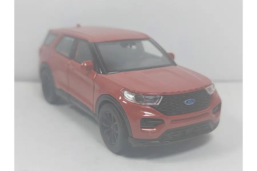 FORD Explorer 2023 ROJA Escala 1-36  marca welly