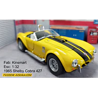 SHELBY COBRA 427S/C amarillo ESCALA 1/36 MARCA kinsmart