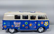 Volkswagen Bus  1963 AZUL Kinsmart, Escala 1-34 PAZ