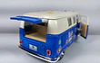 Volkswagen Bus  1963 AZUL Kinsmart, Escala 1-34 PAZ