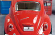 VOLKSWAGEN Escarabajo ROJO Y BLANCO  Escala 1-32 Kinsmart 