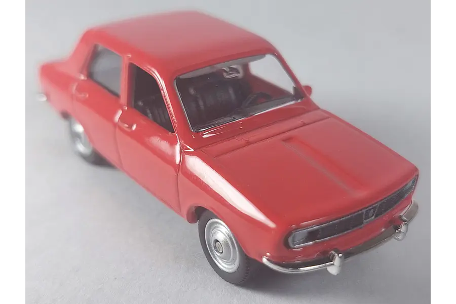 RENAULT 12 , MARCA Welly, ROJO  Escala 1-64