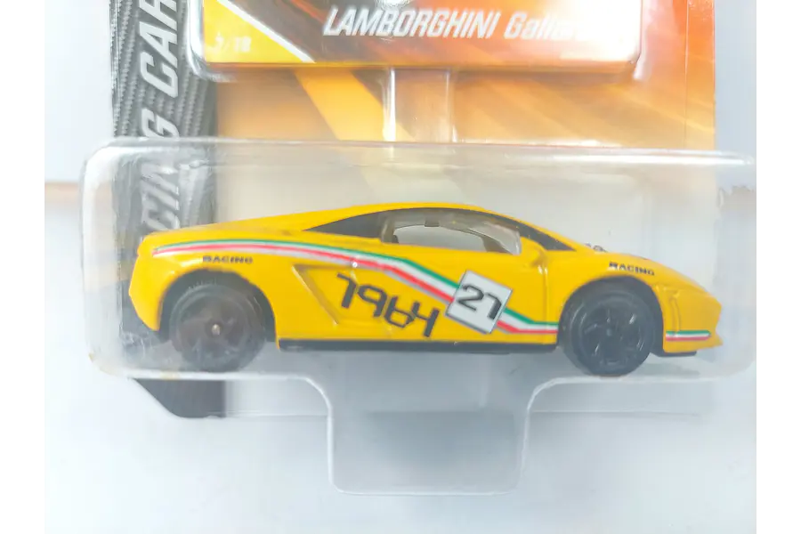Lamborghini Gallardo, amarillo Majorette, Escala 1-64