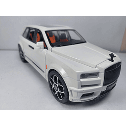 Rolls Royce Cullinan blanco Escala 1/24 marca china-