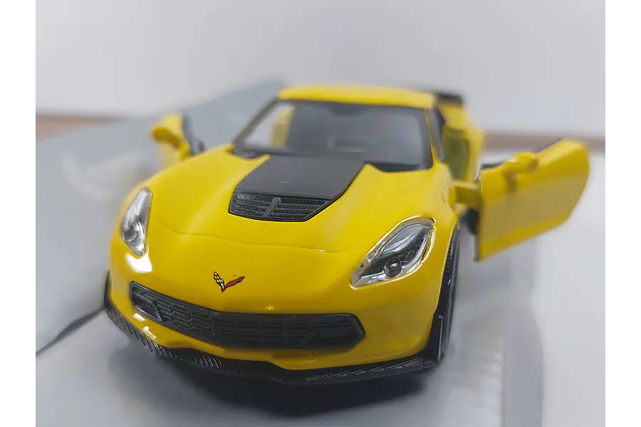 Chevrolet Corvette C7 2017, Escala 1/36- marca welly