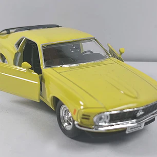 Ford Mustang Boss 302 1970 escala 1/36 marca welly 