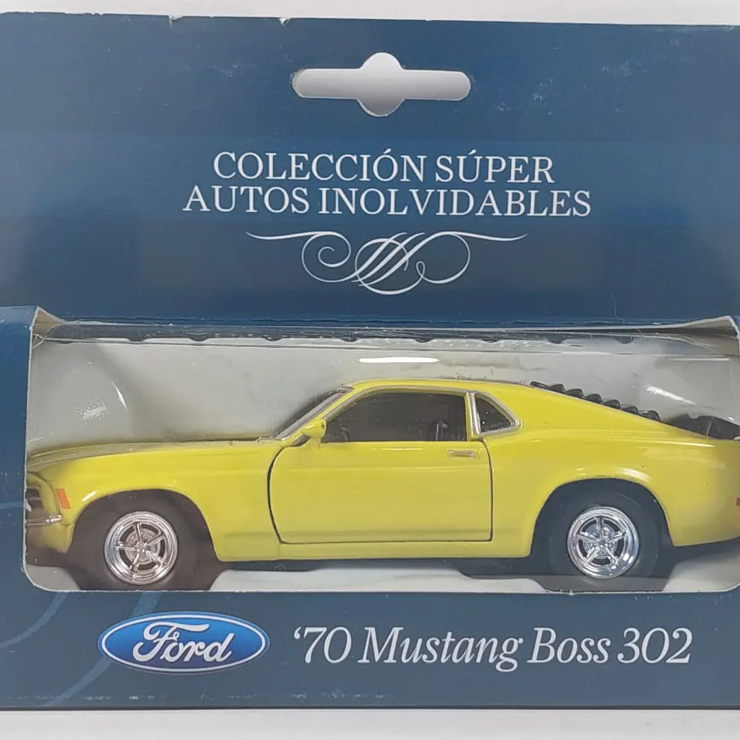 Ford Mustang Boss 302 1970 escala 1/36 marca welly  6