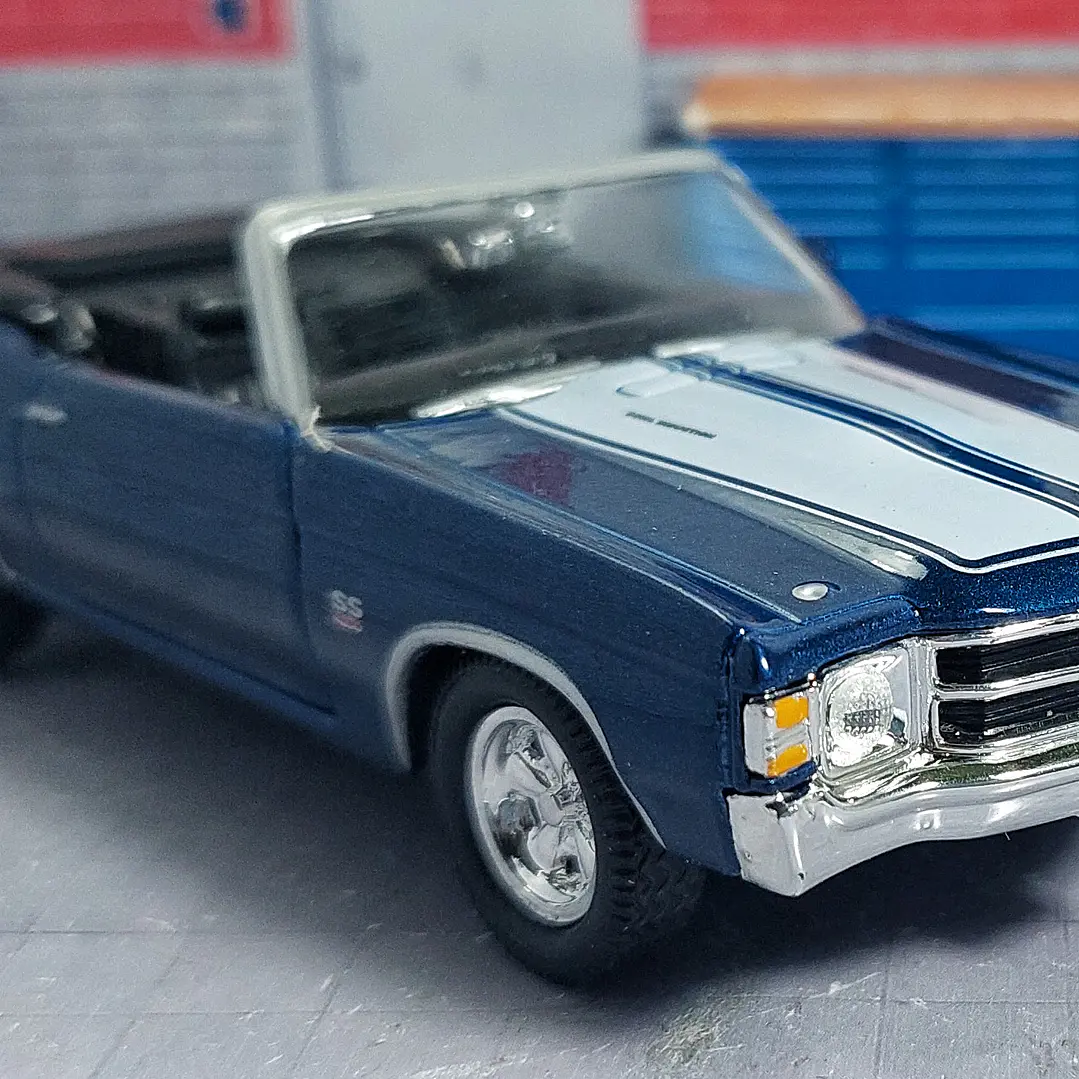 CHEVROLET CHEVELLE 1971 ESCALA 1/36 MARCA WELLY 4