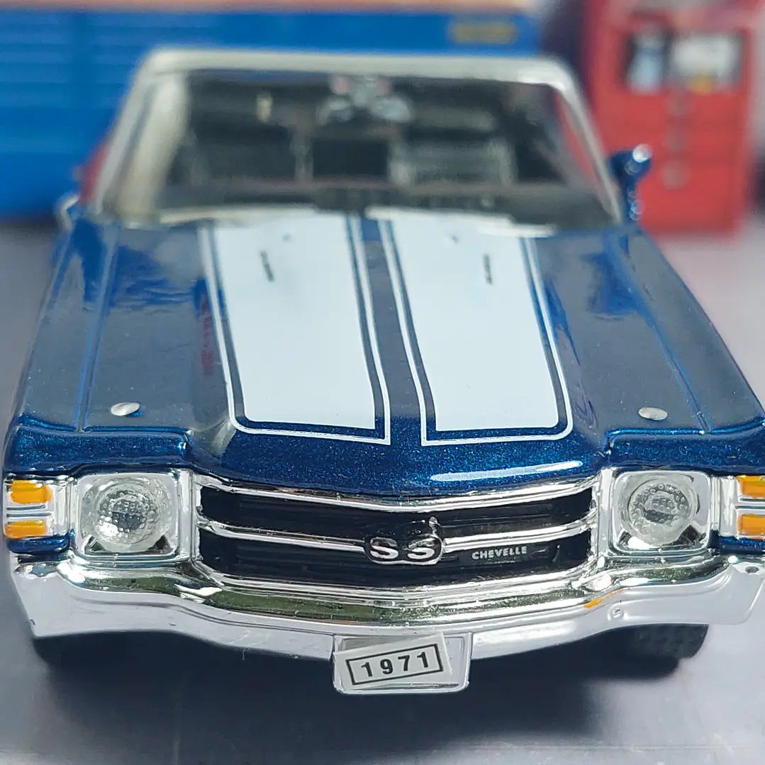 CHEVROLET CHEVELLE 1971 ESCALA 1/36 MARCA WELLY 5