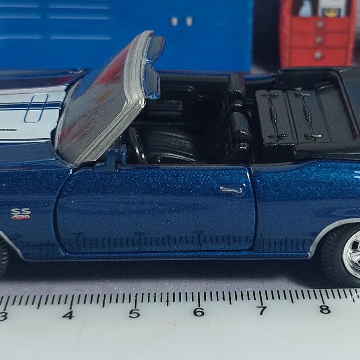 CHEVROLET CHEVELLE 1971 ESCALA 1/36 MARCA WELLY 7