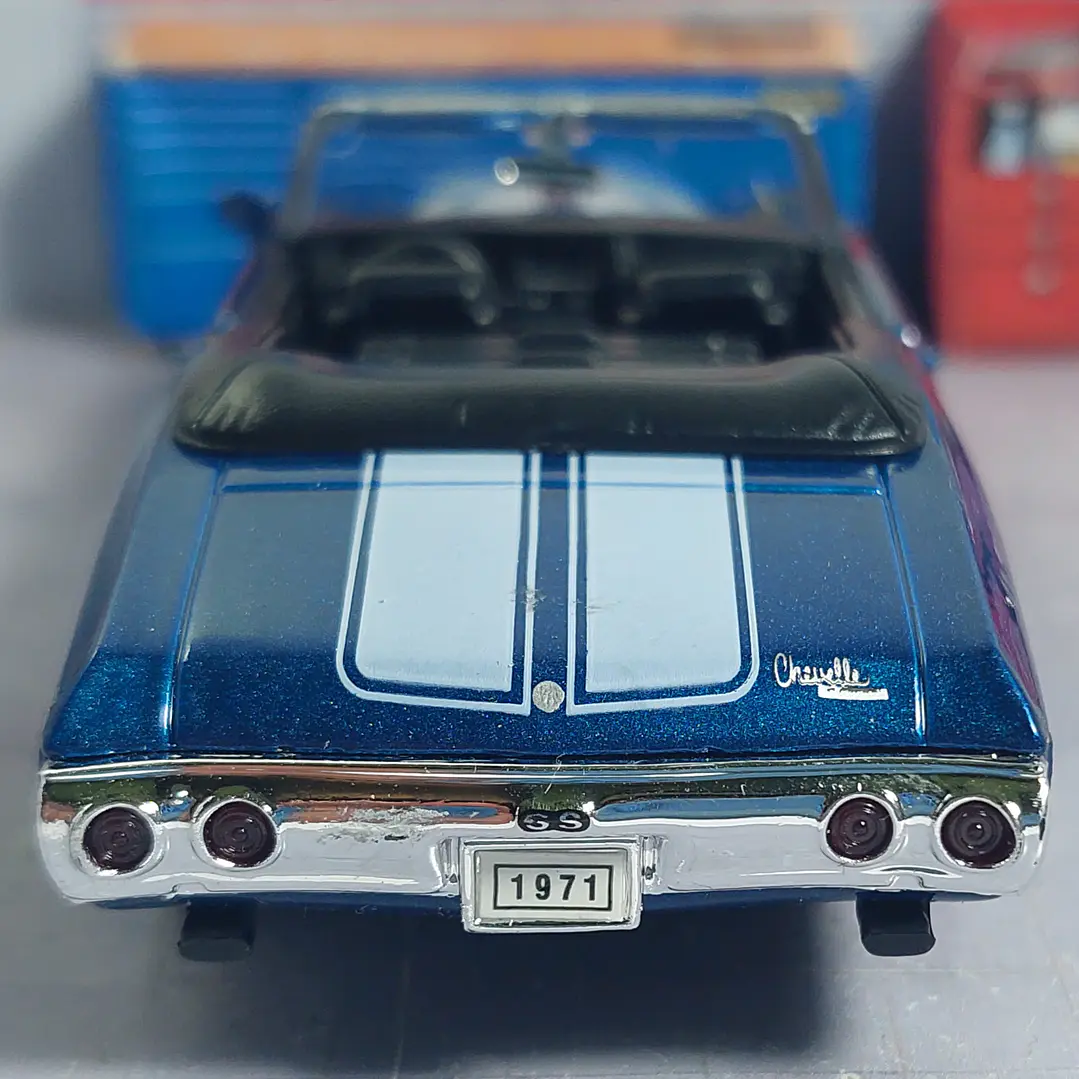 CHEVROLET CHEVELLE 1971 ESCALA 1/36 MARCA WELLY 8