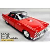 Ford Thunderbird, welly Escala 1-36-