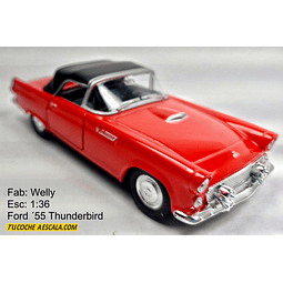 Ford Thunderbird, welly Escala 1-36-