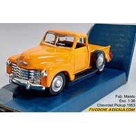 Chevrolet pick up 1953, Escala 1/38 marca maisto