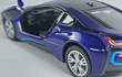 BMW i8, Kinsmart, Escala 1-36 AZUL 