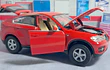 BMW X6 ROJA  Escala 1/32, MARCA CHINA 