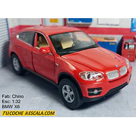 BMW X6 ROJA  Escala 1/32, MARCA CHINA 