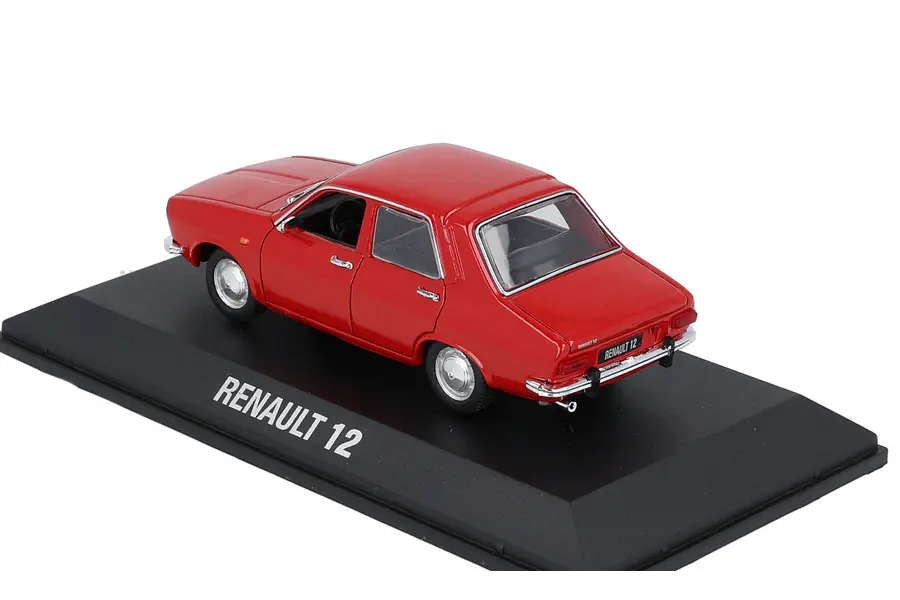 Renaul 12 rojo  Carro A Escala 1/43 MARCA NOREV