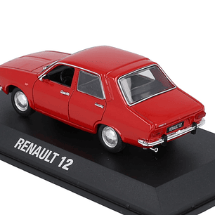 Renaul 12 rojo  Carro A Escala 1/43 MARCA NOREV