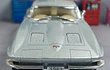 Chevrolet Corvette Stingray plata 1963, Escala 1/34