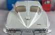 Chevrolet Corvette Stingray plata 1963, Escala 1/34
