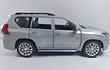 TOYOTA PRADO, MARCA HAOCHI, ESCALA 1/24 COLOR PLATA